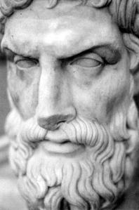 Bust of EPICURUS
