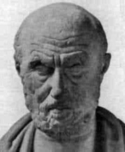 Bust said to be of HIPPOCRATES ©